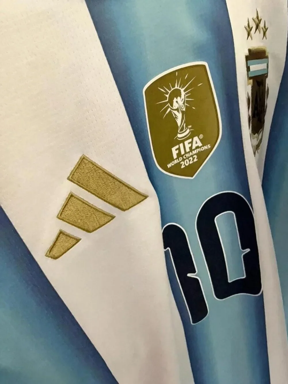 Argentina 2026 Messi #10 Jersey World Cup Champions Adidas - Picture 3 of 5